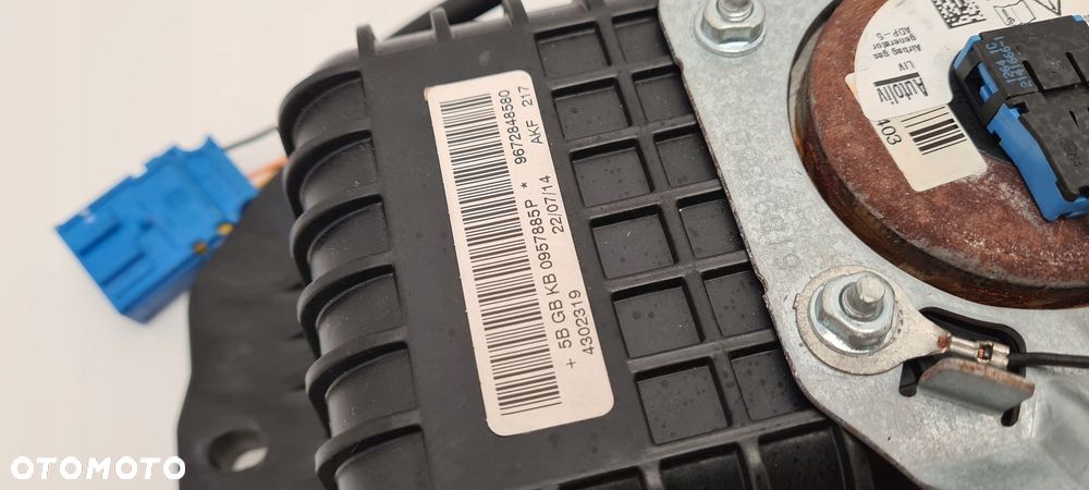 poduszka airbag pasażera 9672848580 peugeot 208 - 3