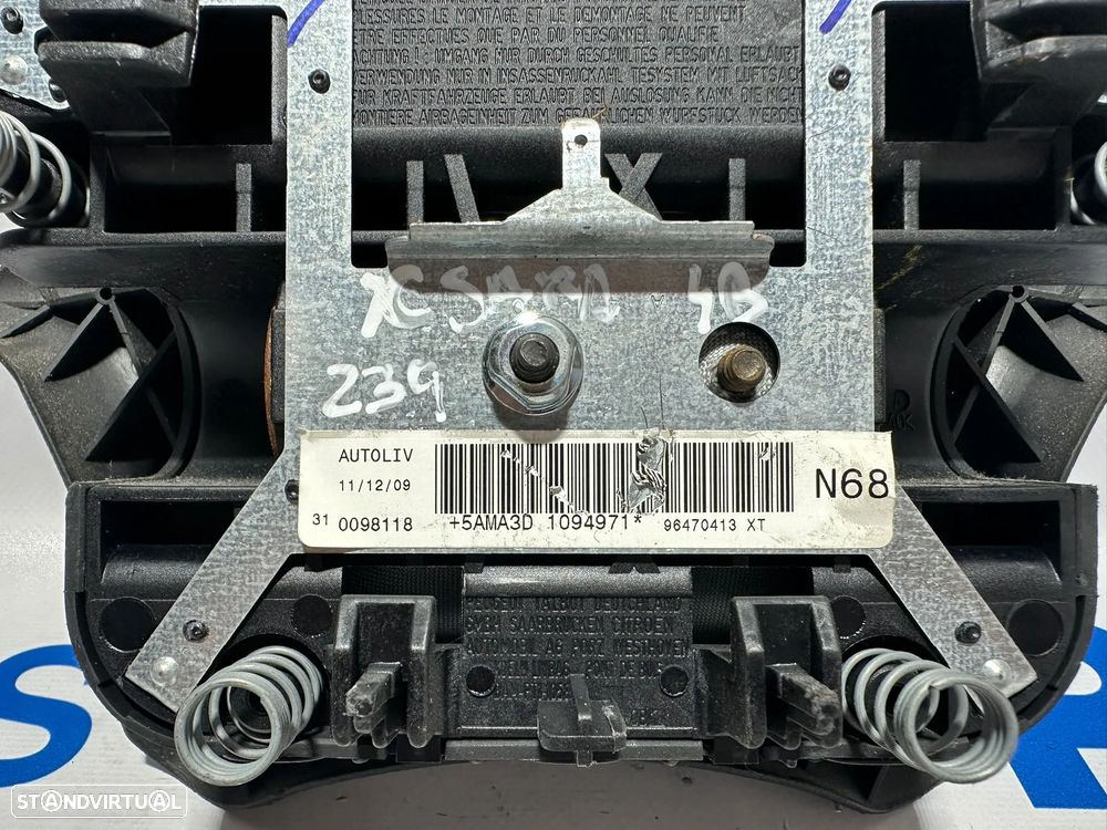 .Airbag Volante Condutor Original Citroen Xsara Picasso 96470413XT 1999 - 2012 - 8