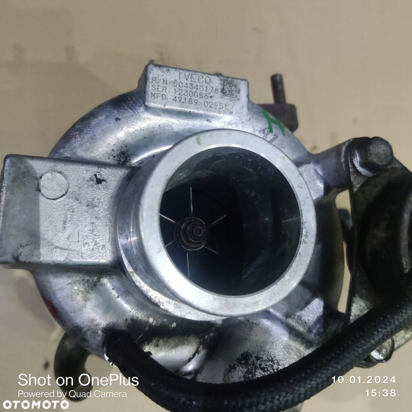 TURBOSPRĘŻARKA TURBO TURBINA IVECO DAILY 504340178 3.0 A7 - 5