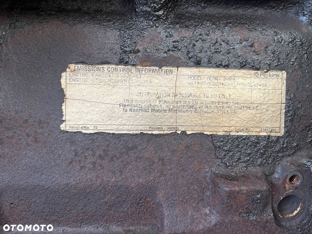 silnik Perkins 1104C 44  RE51465 cat c4.4 25000 zł netto - 11