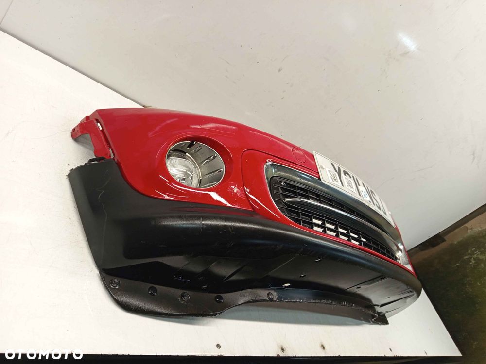 + ZDERZAK PRZÓD PRZEDNI DO MINI COOPER ONE CHILI RED CZERWONY HALOGENY - 2