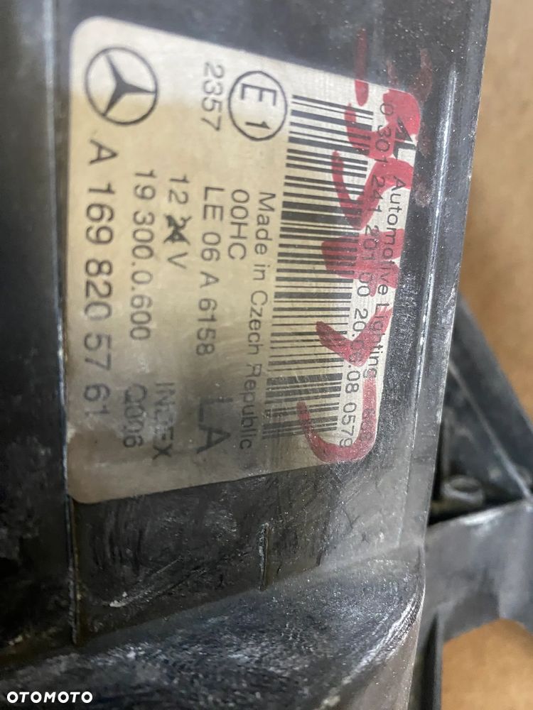 lampy a klasa w169 lift komplet eu całe - 5