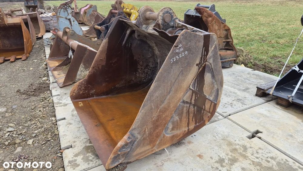 Łyżka 150cm 80mm Miller do koparki do kopania 140 130 160 koparka 20-30 ton kopiąca - 2