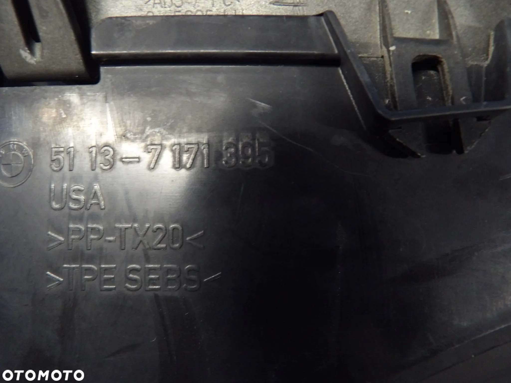 BMW - E70,E71,X5,X6 - ATRAPA , GRILL , NERKA - PRAWA/LEWA - CENA ZA 1 SZT - 7171395  7171396 - 5