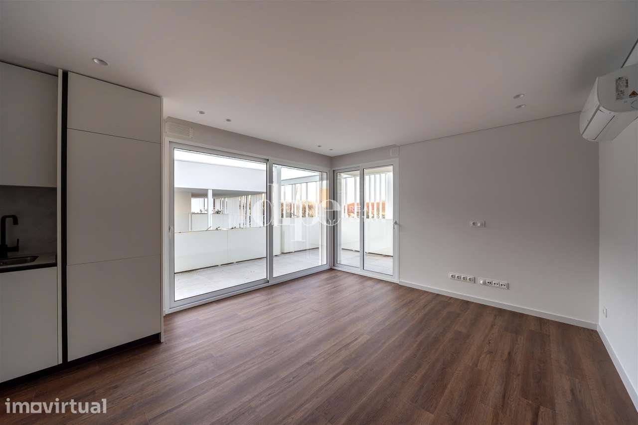 Apartamento T1 novo inserido no empreendimento Vila Flor Gallery - Grande imagem: 5/24