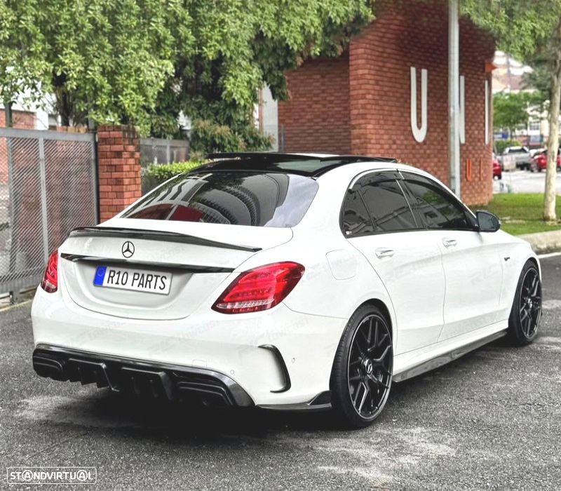 AILERON MERCEDES CLASE C W205 SEDAN 14-21 LOOK AMG - 2