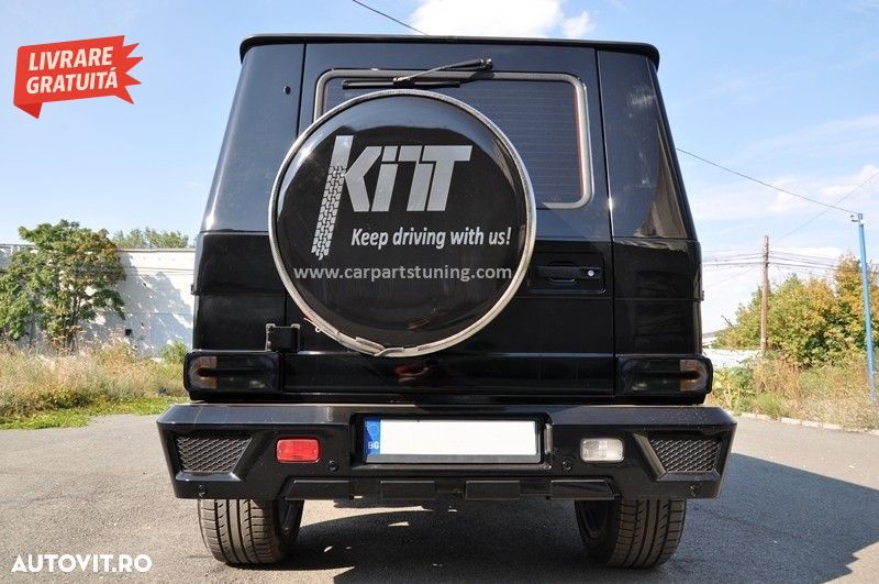 Stopuri Negru Fumuriu Mercedes W463 G-Class (1989-2015) G55 Design- livrare gratuita - 9