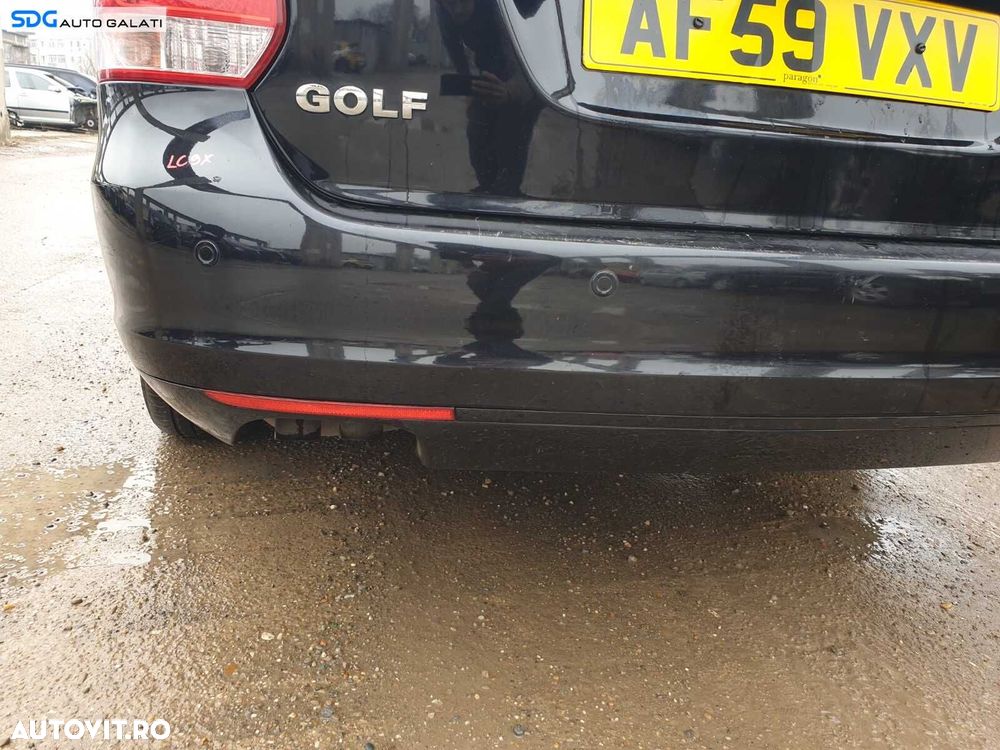 Bara Spoiler Spate cu Locas Senzori Parcare Volkswagen Golf 6 Break Combi 2008 - 2014 Cod bslspsdgbg5b2 - 4