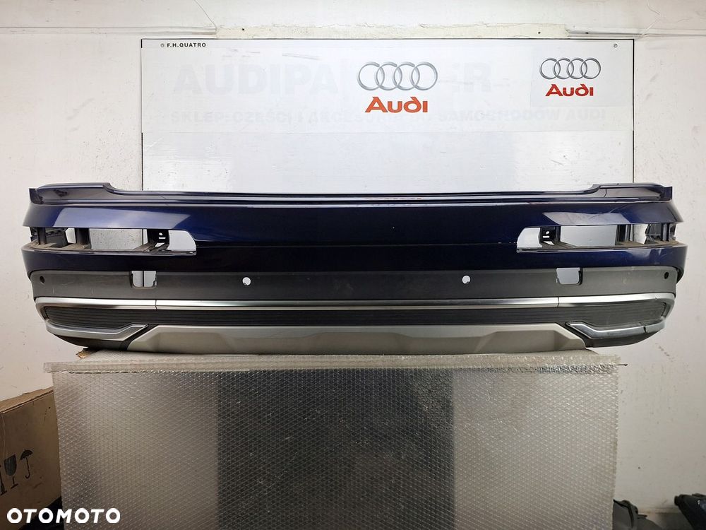 ZDERZAK SPOJLER DYFUZOR AUDI Q7 4M 4M0 PO LIFCIE LIFT CHROM 2020-24 OE ASO - 1