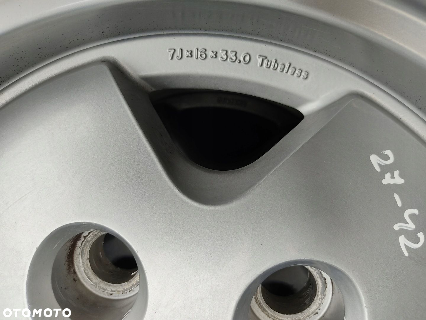 FELGA ALUMINIOWA ALUFELGA 16 RANGE ROVER CLASSIC 7J ET 33 RTC9526 1970-1994 - 6