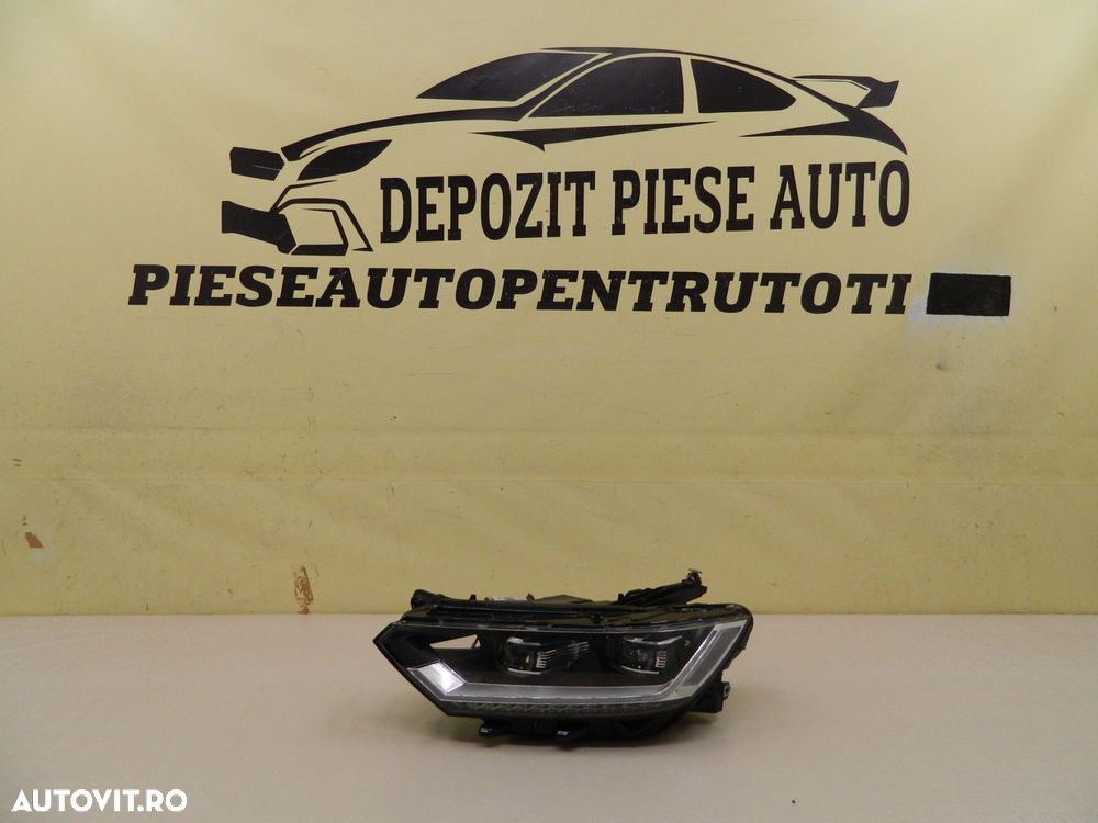 Far stanga VW Passat B8 Full LED, 2015, 2016, 2017, 2018, cod origine 3G1941081F. - 2