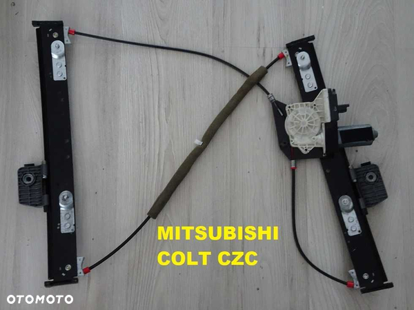 Podnośnik Mechanizm Szyby Mitsubishi Colt Cabrio CZC Przód Lewy (1b2)