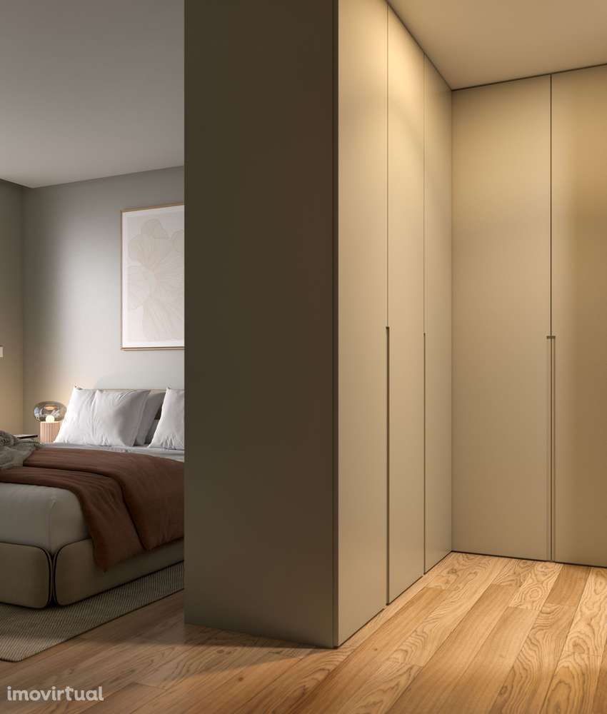 Apartamento T2 novo c/ Varanda , L. Garagem e Arrumos - Próximo do mar - Grande imagem: 5/13