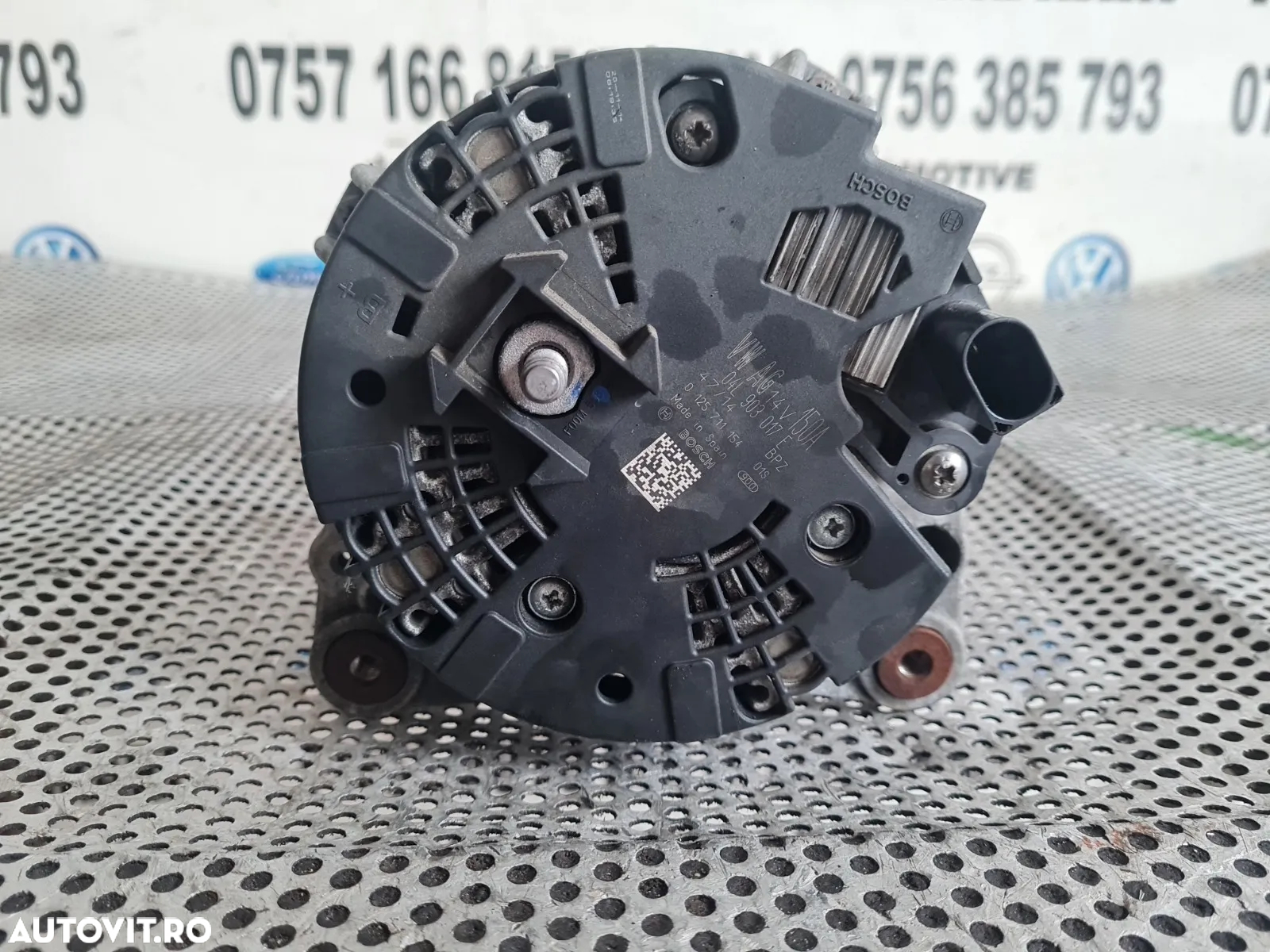 Alternator Vw Seat Skoda Audi A5 A4 B8 A6 C7 Q5 Q3 2.0 Tdi Euro 5 Motor CJC Cutie Automata NYM An 2 - 8
