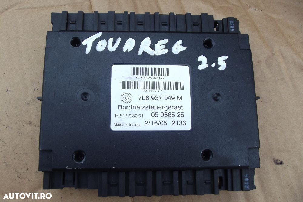 Modul central Confort VW Touareg 2002-2010 dezmembrez Touareg 2.5 3.0 - 2