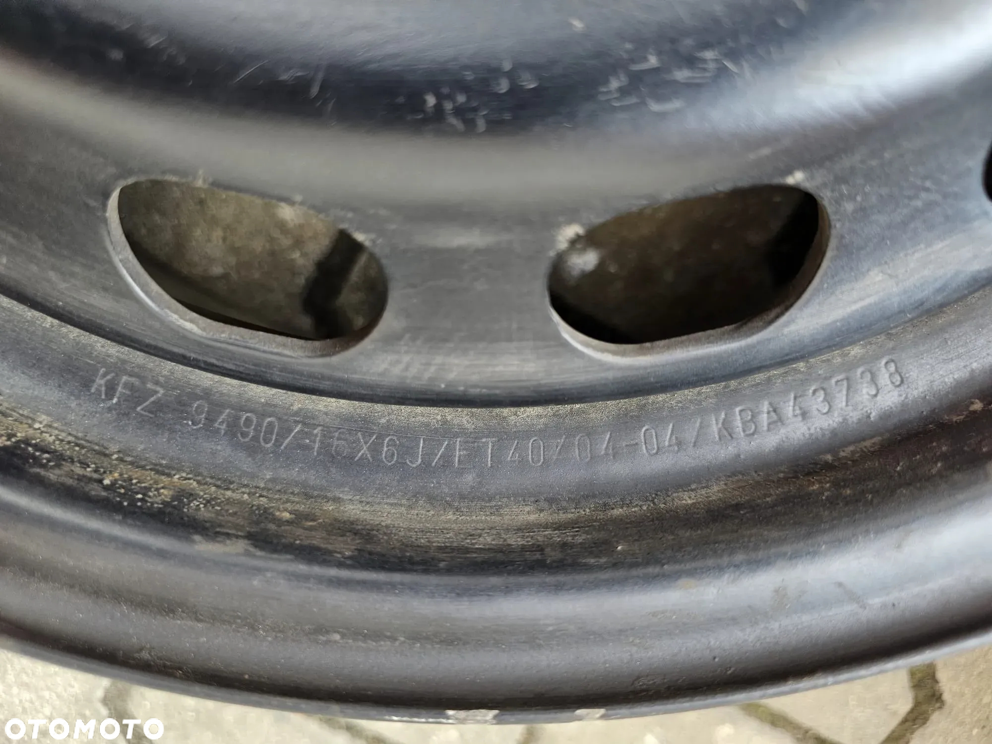 (S25) Felgi stalowe 16'' Audi OE VW Skoda Seat / 6Jx16 ET40 5x112 - 6