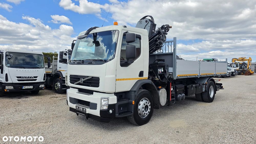 Volvo FE 260 4x2 Kiper/ Hds HIAB 122/11m/Pilot - 7