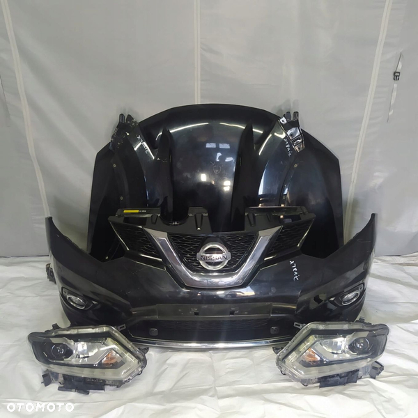 NISSAN X-TRAIL T32 ZDERZAK MASKA LAMPY PRZÓD 4XPDC