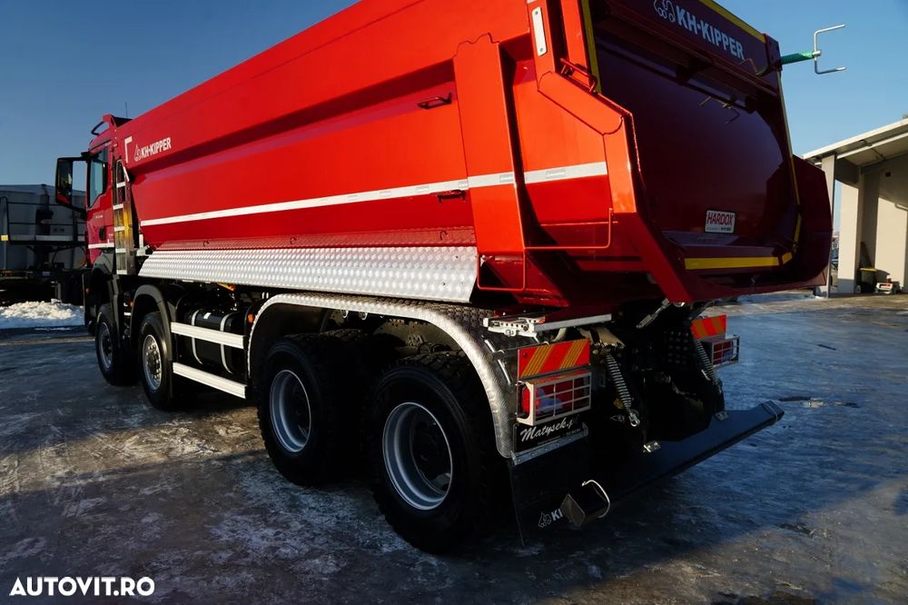 MAN TGS 41.480 / 8X8 / ​​BASCULATOR / AUTOMAT / NOU-NOUȚ / ECHIPAMENTE BOGATE / DISPONIBIL IMEDIAT / AUR METALIC / - 19