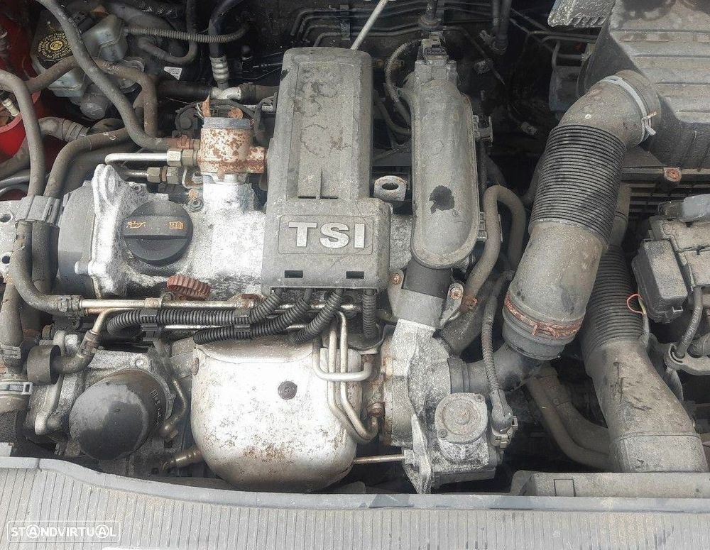 Motor VW POLO (6R1, 6C1) 1.2 TSI | 05.11 - 05.14 Usado REF. CBZB - 1