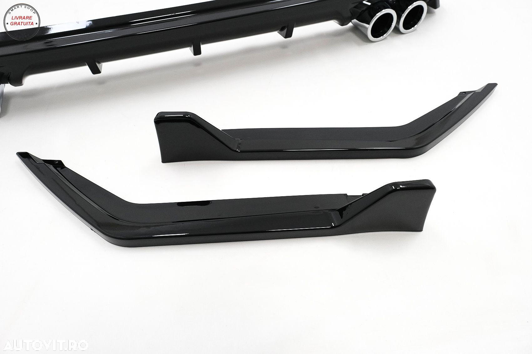Difuzor Bara Spate cu Ornamente Bara Spate Flapsuri Toyota Corolla XII Sedan (2019- livrare gratuita - 14