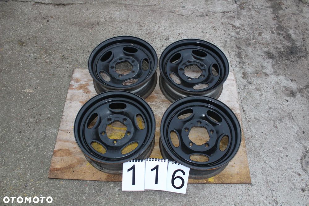 Felgi stalowe Skoda Fabia 2  5x100Ø57  6x14  ET37 - 1