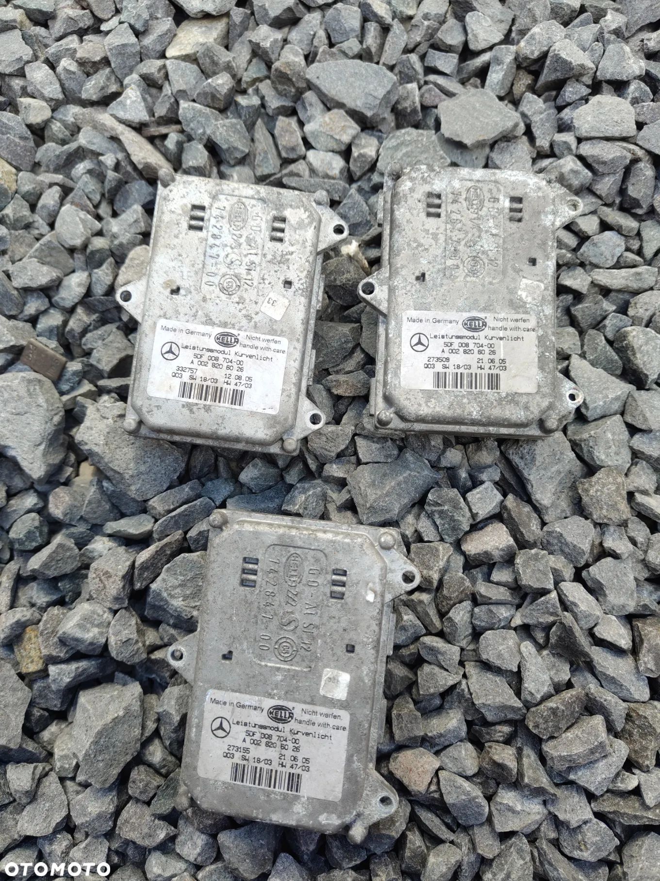 MERCEDES W211 w219 w164  Moduł Skrętu Lampy Xenon A0028206026 - 1