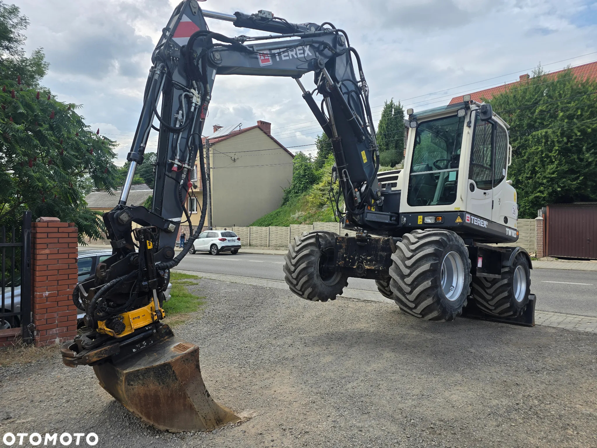 Terex TW 110 Full Opcja SVAB Engcon - 11