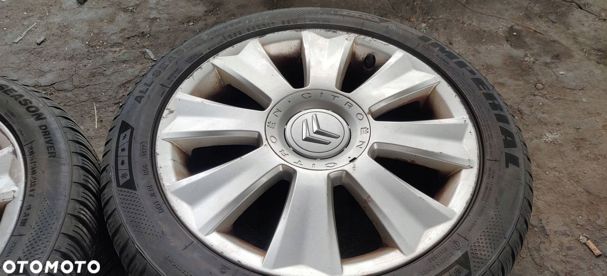 Citroen C4 I 2006 Felgi aluminiowe R17 bez opon - 3