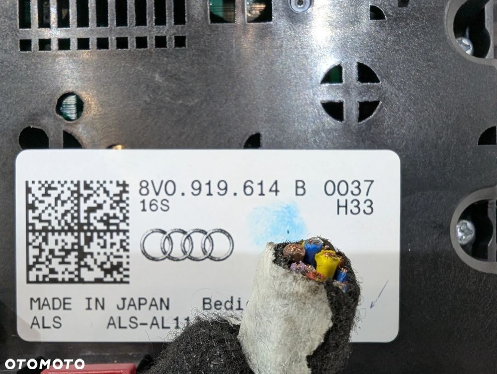 AUDI A3 8V NAWIGACJA GPS CZYTNIK WYŚWIETLACZ MMI 8V0035840B 8V0857273M 8V0919614B - 15