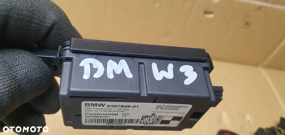 Zestaw startowy komputer stacyjka moduł BMW 3 F30 F31 1.5 8691836 - 14