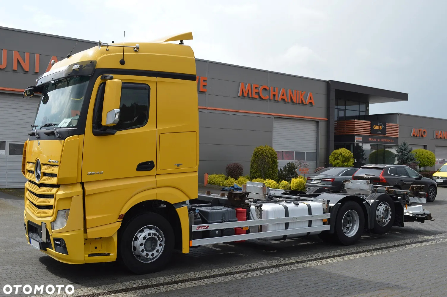 Mercedes-Benz ACTROS 2542 EURO 6 BDF RAMA WYMIENNA ZABUDOWA - 2