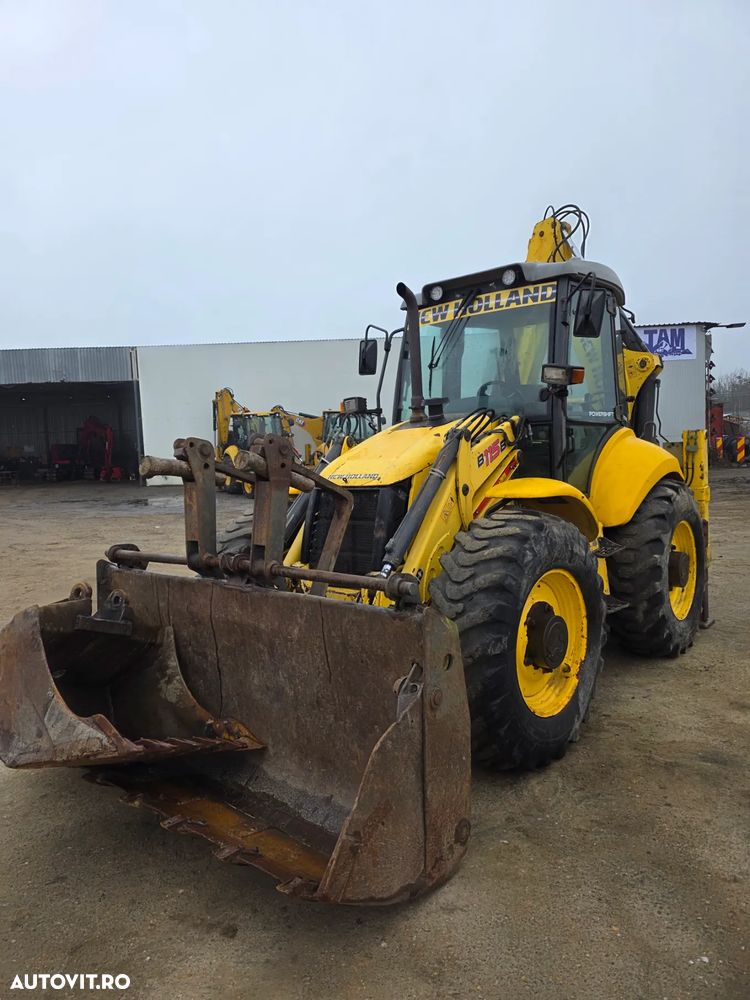 New Holland B115B 4x4x4 buldoexcavator full joystick - 6