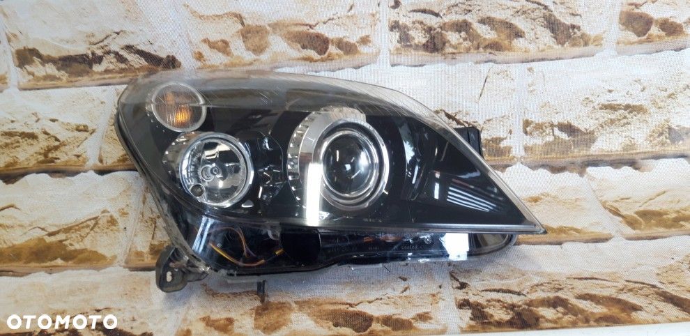 opel astra h 3 III gtc xenon skrętny prawa lampa europa - 2