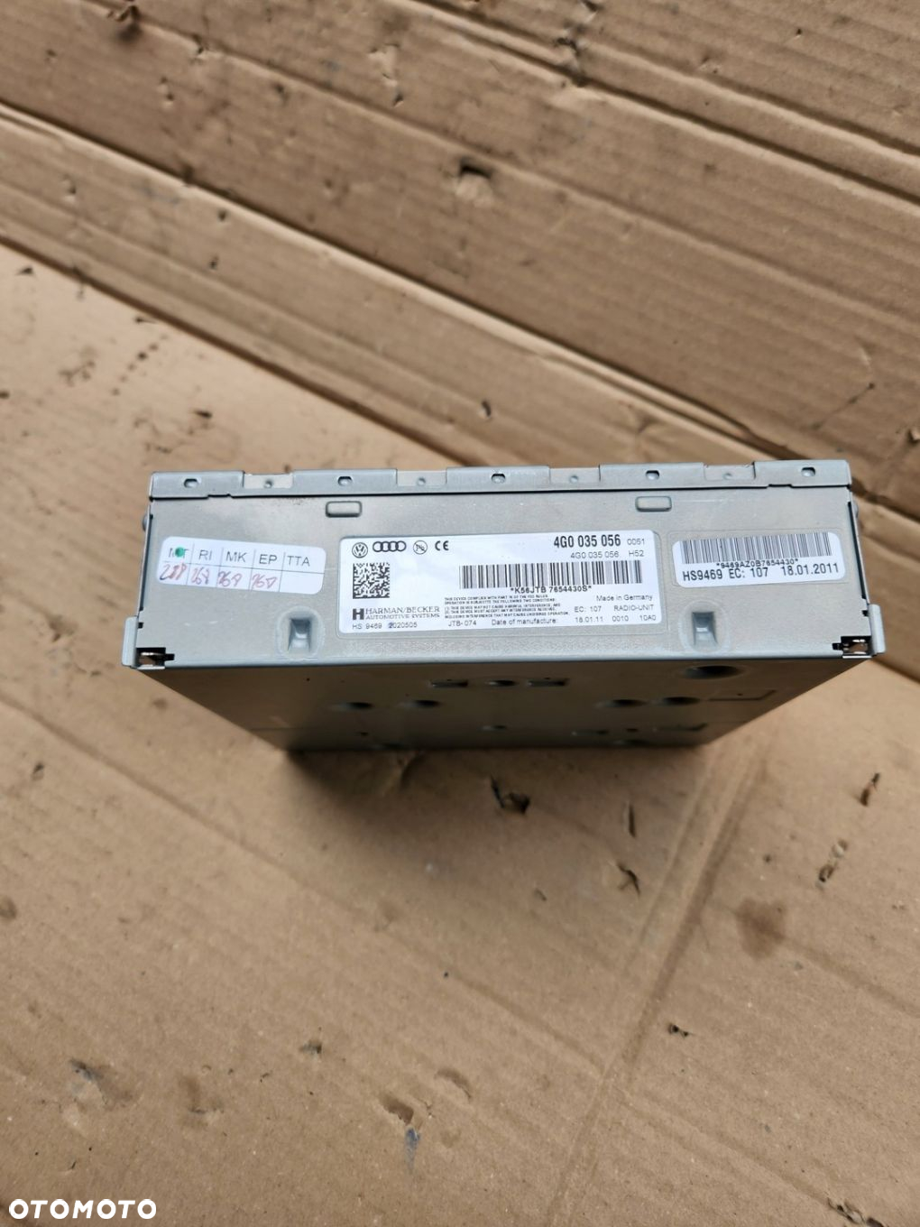 MODUŁ TUNER RADIA MMI 4G0035056 - 2