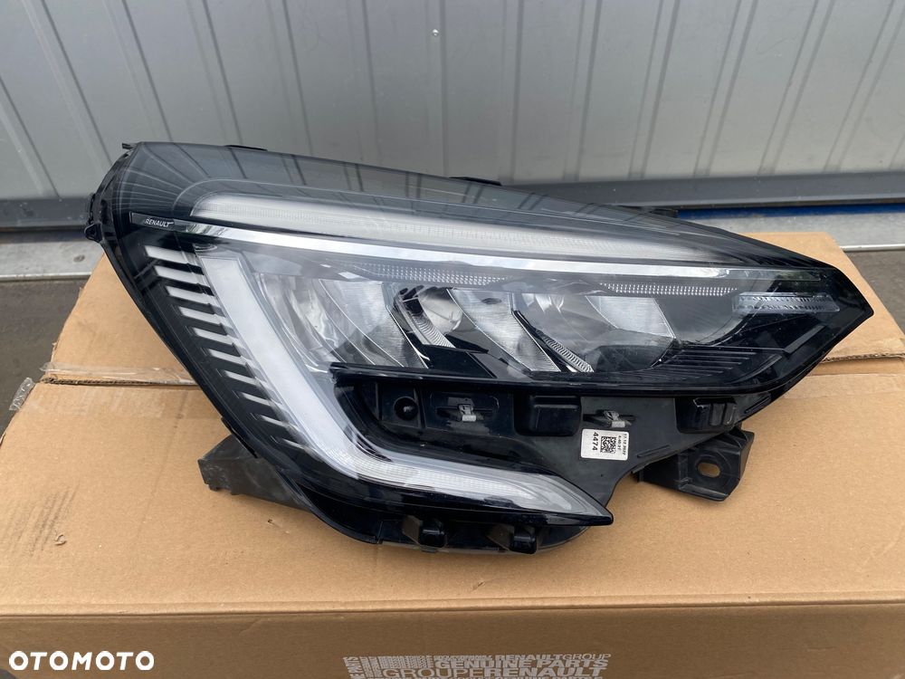 RENAULT CLIO 5 V ORYGINALNE LAMPY REFLEKTORY PRZEDNIE FULL LED LEDOWE LEDOWA LAMPA PRZEDNIA LEWA PRAWA LEWY PRAWY PRZÓD REFLEKTOR PRZEDNI LEWY PRAWY 260607647R 260104922R KOMPLET LAMP PRZEDNICH - 3