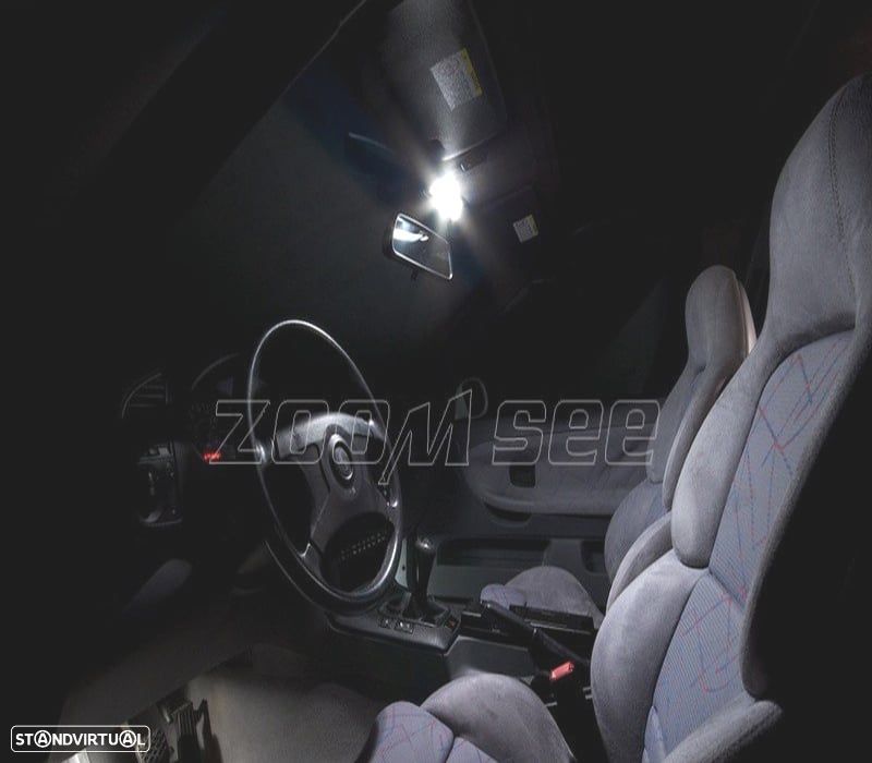 KIT COMPLETO 12 LAMPADAS LED INTERIOR PARA BMW SERIE 3 E36 CONVERTIBLE M3 318I 320I 325I 323I 328I 9 - 1