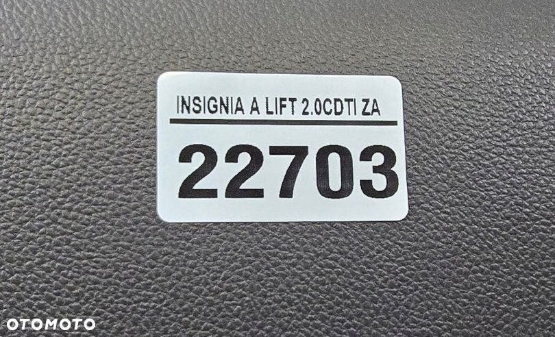 tapicerka boczek drzwi przód prawy insignia a 13r skóra europa - 5