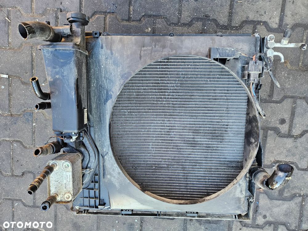 BMW X5 E53 3.0 D chłodnica wentylator - 2