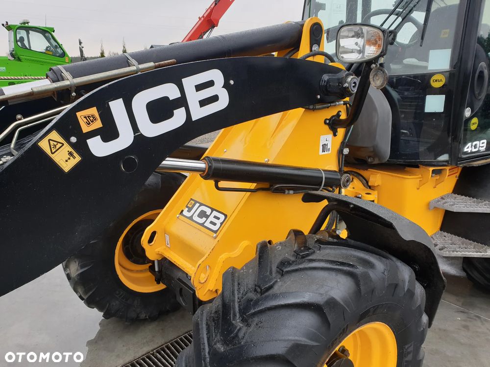 JCB 409 AGRI 40 KM/H WIDLY/ŁYŻKA SPROWADZONA SUPER STAN - 13