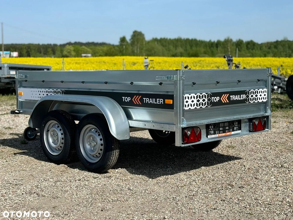 MAZZO Dostawa przyczepa SPAWANA 2-osiowa 251x135x37cm DMC750kg - 10