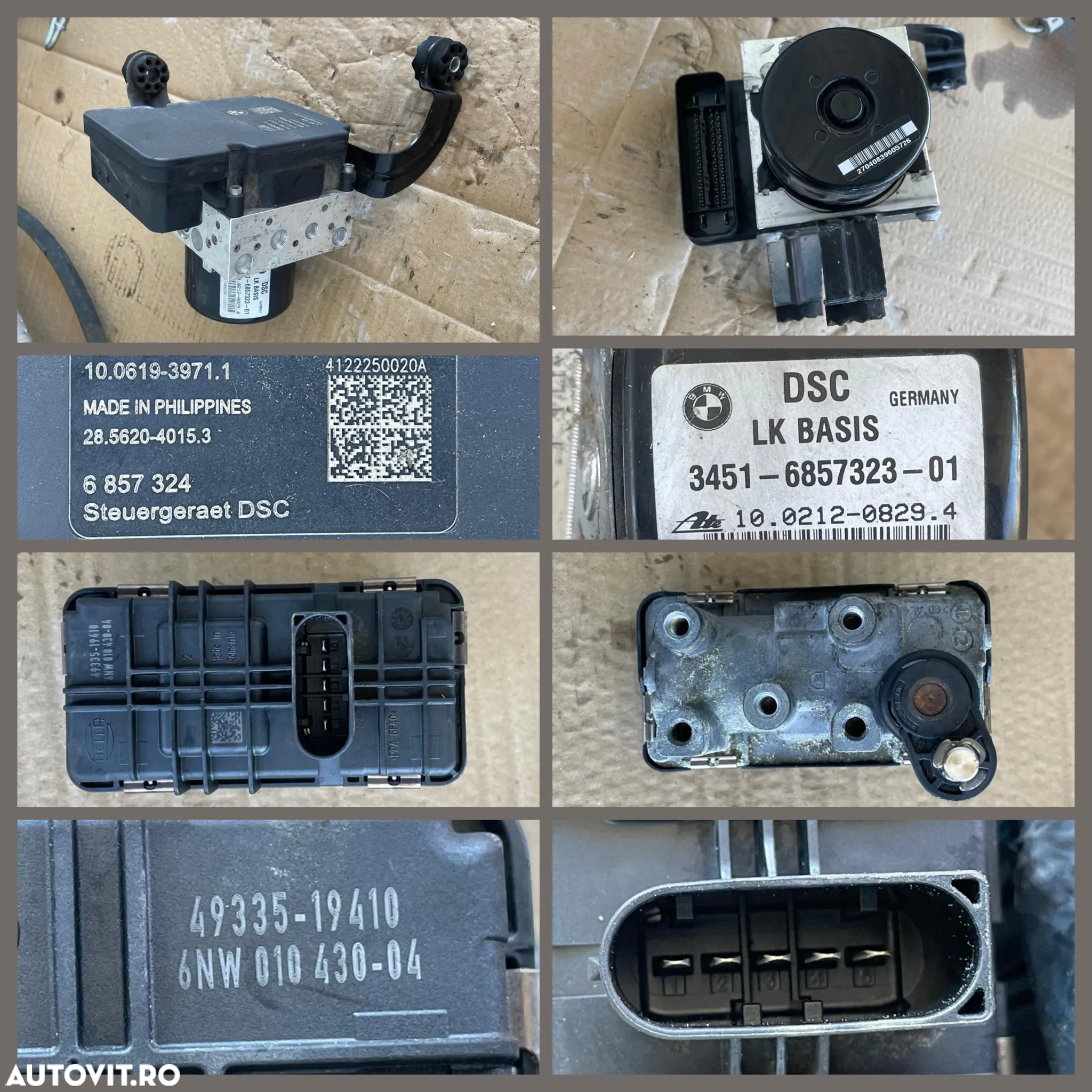 Anexe motor N47 Bmw 320d F30 injectoare rampa injectoare pompa inalta presiune alternator fulie uitate ABS racitor gaze EGR  catalizator termoflot debitmetru bmw 184cp - 5