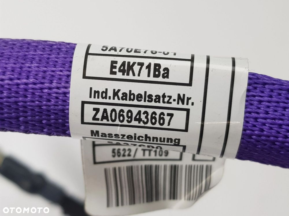 NOWY ORYGINALNY Przewód Klema akumulatora BMW X3 G01 X4 G02 5A70E76 - 7