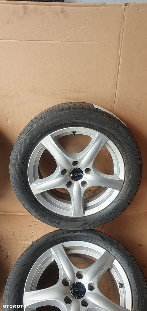 Alufelgi z oponami alusy 5X112 6.5J ET50 205/55 R16 Ronal 42R6655.37 - 6