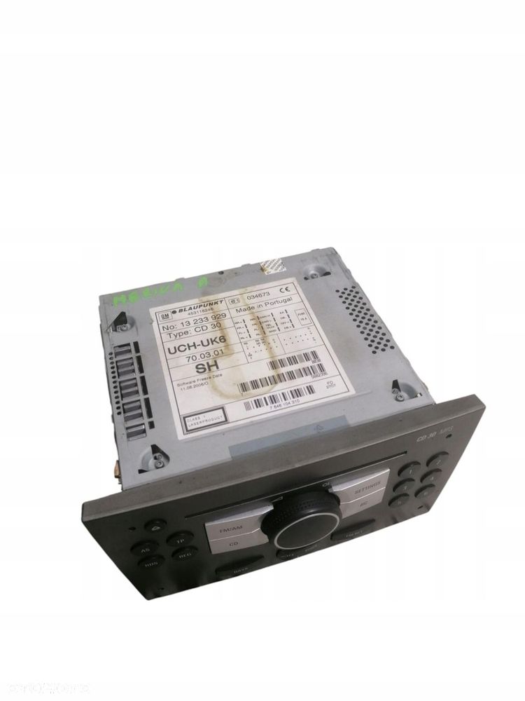 radio cd opel meriva a lift 13233929 7646104310 - 2