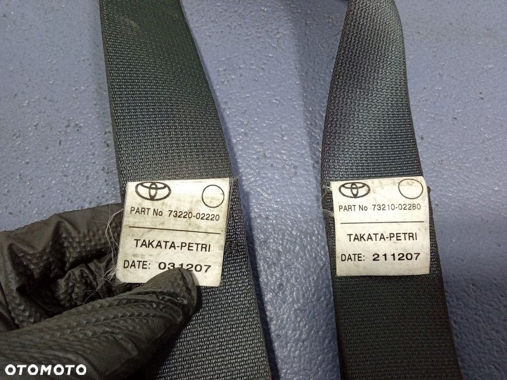 TOYOTA AURIS I E15 06- DESKA ROZDZIELCZA KONSOLA PODUSZKI PASY EU - 9