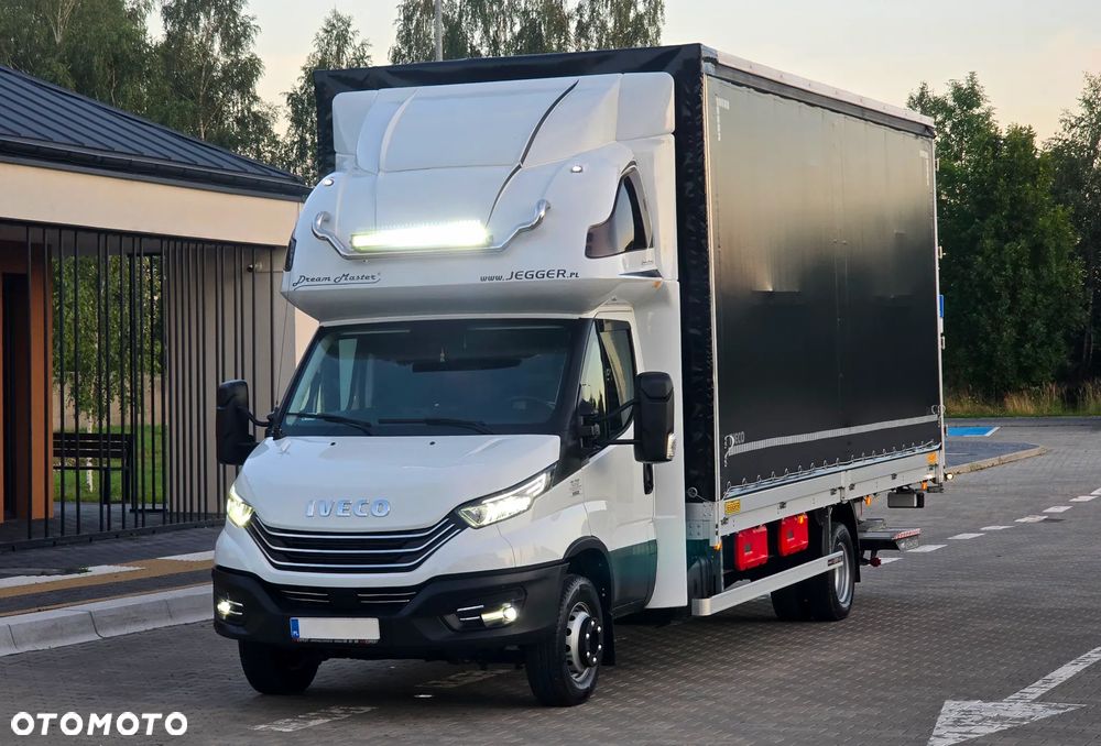 Iveco DAILY 72C18 ❗️BURTO-FIRANKA 15 PALET / DACH ZSUWANY / MAŁY PRZEBIEG / WINDA DHOLLANDIA 1000KG SLIDER / ZABUDOWA JEGGER / KABINA SYPIALNIANA / PODUSZKI PNEUMATYCZNE / XENON / FUL LED / NAVI + KAMERA COFANIA / DRZWI Z TYŁU / WEBASTO / SERWIS ASO / SALON POLSKA / NIESTPOTYKANY STAN ❗️❗️ - 17