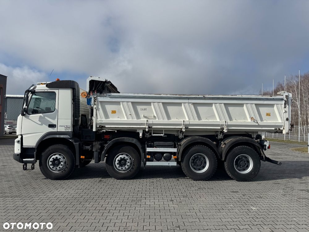 Volvo FMX 460 13L 8x4 MEILLER HYDROBURTA ładne i zadbane - 8