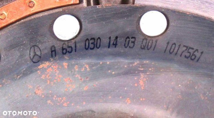 KOŁO DWUMASOWE MERCEDES W212 HYBRYDA A6510301403 - 3