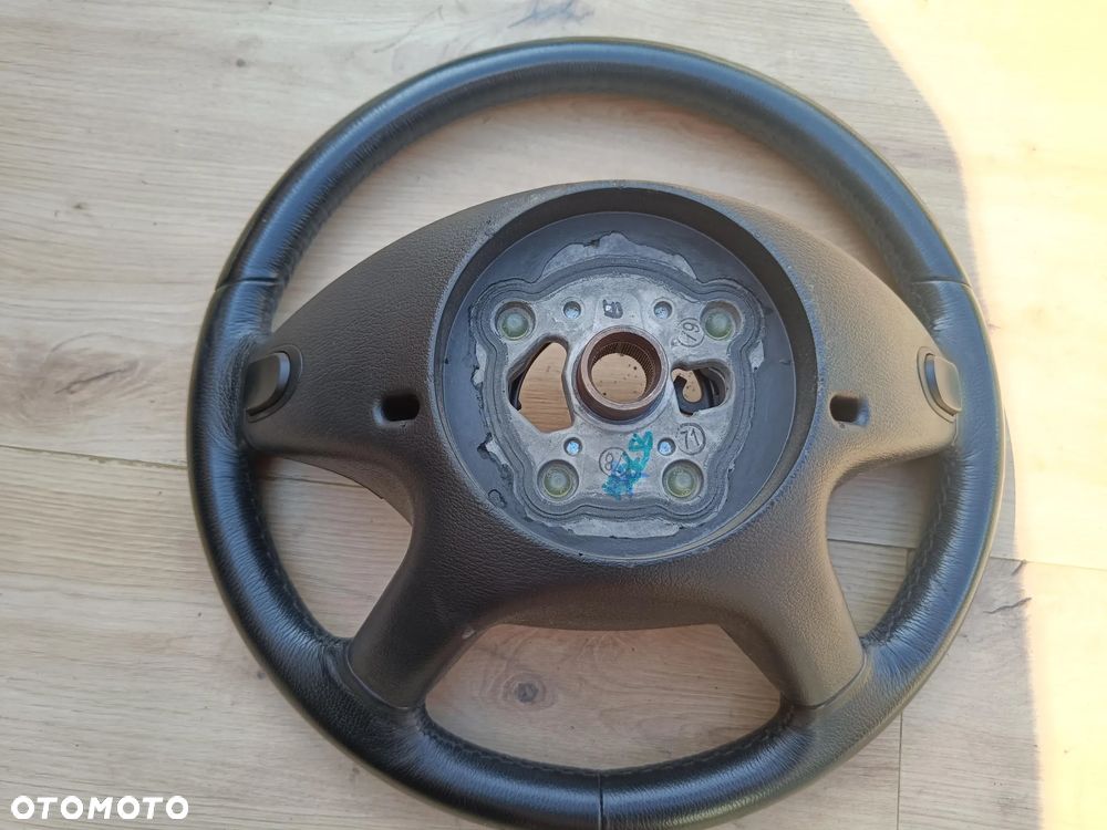 MERCEDES W164 ML X164 GL W251 KIEROWNICA CZARNA SKÓRZANA ŁOPATKI - 10